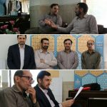 دیدار دبیر کنگره با مهندس معرک نژاد مدیر محترم مجموعه فرهنگی مذهبی تخت فولاد اصفهان