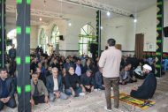 علیرضا اسلامی فر دبیر کنگره آیت الله مبارکه ای (ره) در جمع مردم کرکوند: منبرهای روشنگرانه آیت الله مبارکه ای (ره) در مشهد و حرم امام رضا (ع) باعث صدور حکم حبس ایشان توسط رضاخان شد