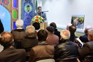 برگزاری دومین روز کنگره بزرگداشت علامه شهید سید محمد علی مبارکه ای (ره) در مجموعه در باغ طوبی تخت فولاد اصفهان
